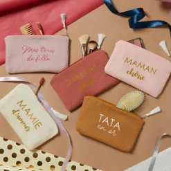 BB & Co Trousse cadeau Mamie d'amour gaze de coton Ivoire