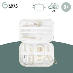 Babymoov Trousse de soin sable (9 pièces)