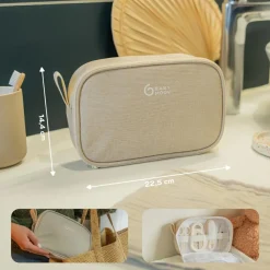 Babymoov Trousse de soin sable (9 pièces)