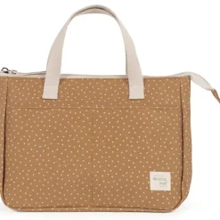 Walking Mum Trousse de toilette à pois Poppy Cannelle