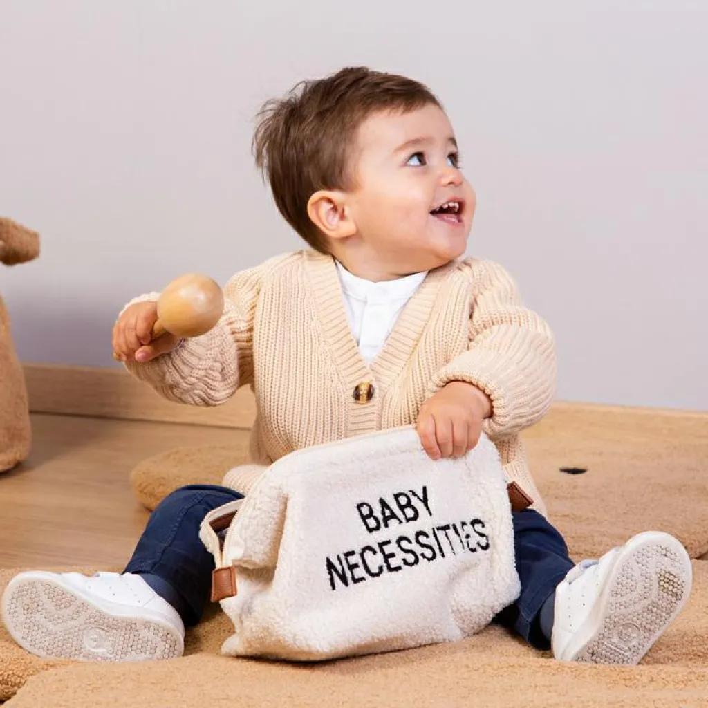 Childhome Trousse de toilette Baby necessities Teddy écru