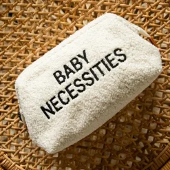 Childhome Trousse de toilette Baby necessities Teddy écru