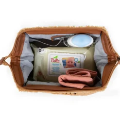 Childhome Trousse de toilette Baby necessities Teddy beige