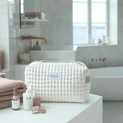 Babyshower Trousse de toilette Camila Gofre Vanilla