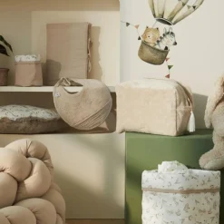 BB & Co Trousse de toilette en bambou Biscuit