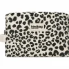 Hindbag Trousse de toilette Leon Léopard Ecru