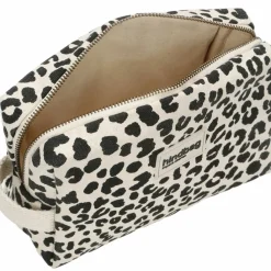 Hindbag Trousse de toilette Leon Léopard Ecru