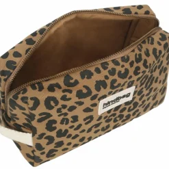 Hindbag Trousse de toilette Leon Léopard Cannelle