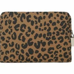 Hindbag Trousse de toilette Leon Léopard Cannelle