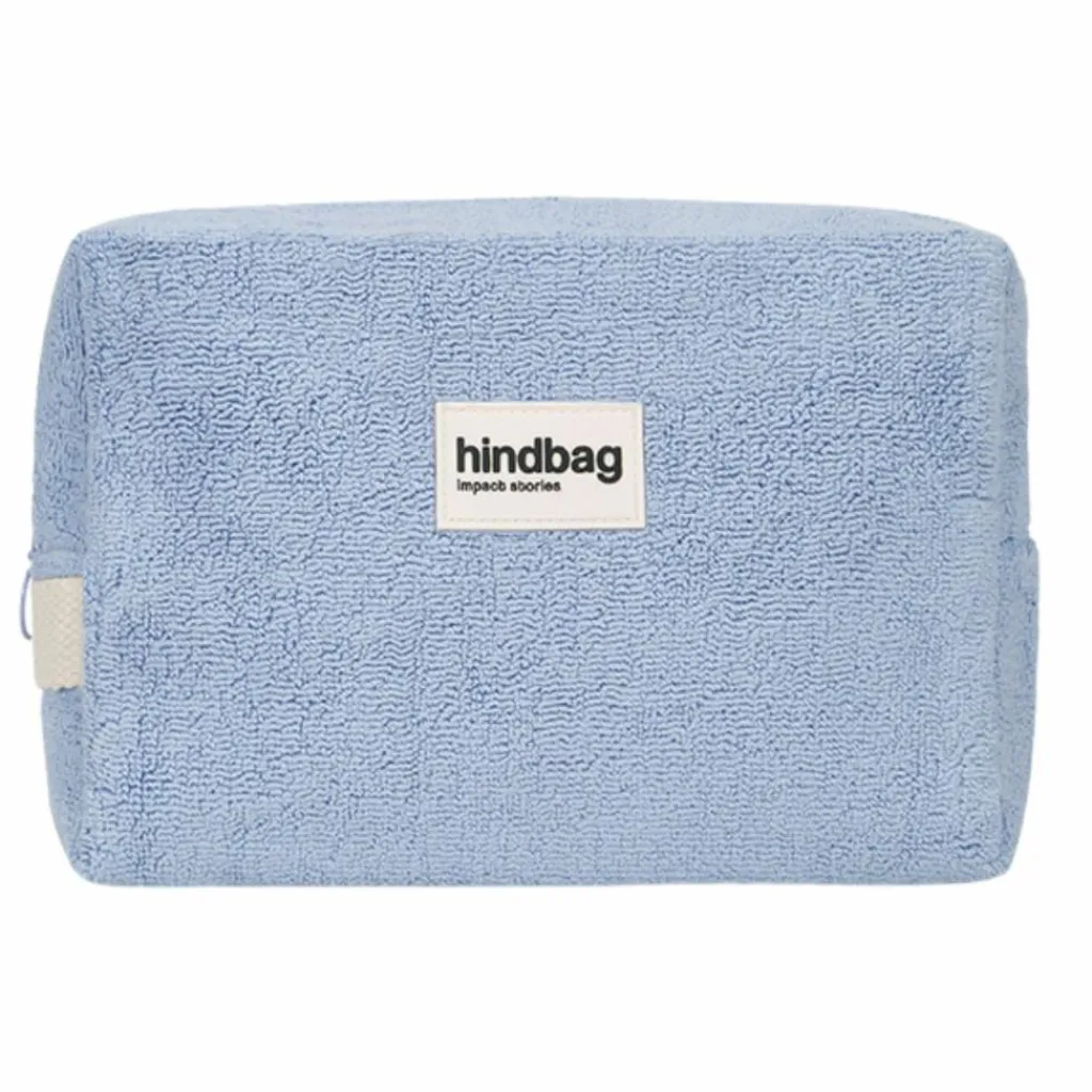 Hindbag Trousse de toilette Leon en éponge Bleu