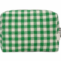 Hindbag Trousse de toilette Leon Vichy Vert