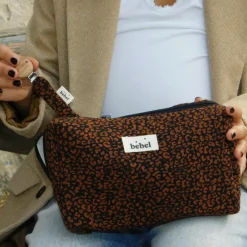 Hot Trousse de toilette Léopard noir Vanity / Trousse De Toilette