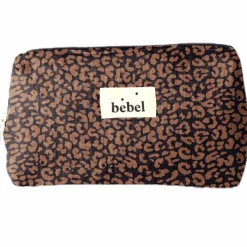 BEBEL Trousse de toilette mini Léopard noir