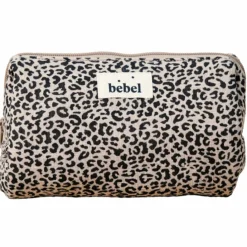 BEBEL Trousse de toilette mini Léopard beige
