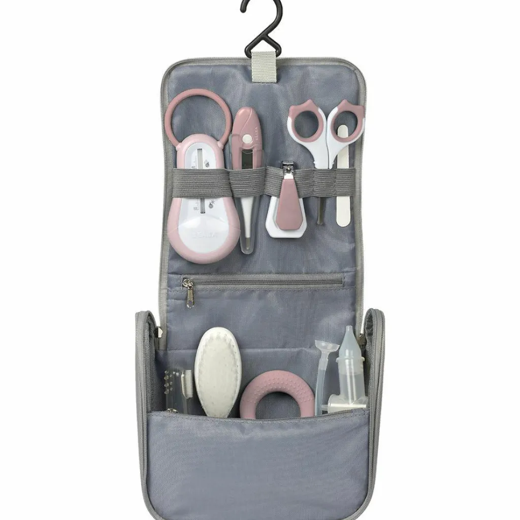 Béaba Trousse de toilette old pink (9 accessoires)