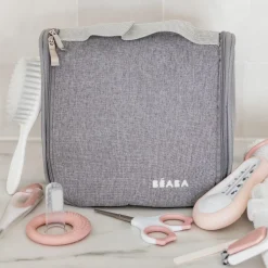Béaba Trousse de toilette old pink (9 accessoires)