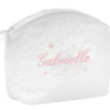 ANVIE Trousse de toilette étoile rose (personnalisable)
