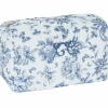 Sale Trousse de toilette Toile de Jouy bleu Vanity / Trousse De Toilette