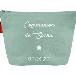 Online Trousse de toilette vert amande (personnalisable) Vanity / Trousse De Toilette