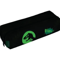 Sale Trousse double Les Fantaisies Timothée Kaki Trousse Scolaire