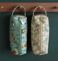 Sale Trousse scolaire Fleurs rose Trousse Scolaire