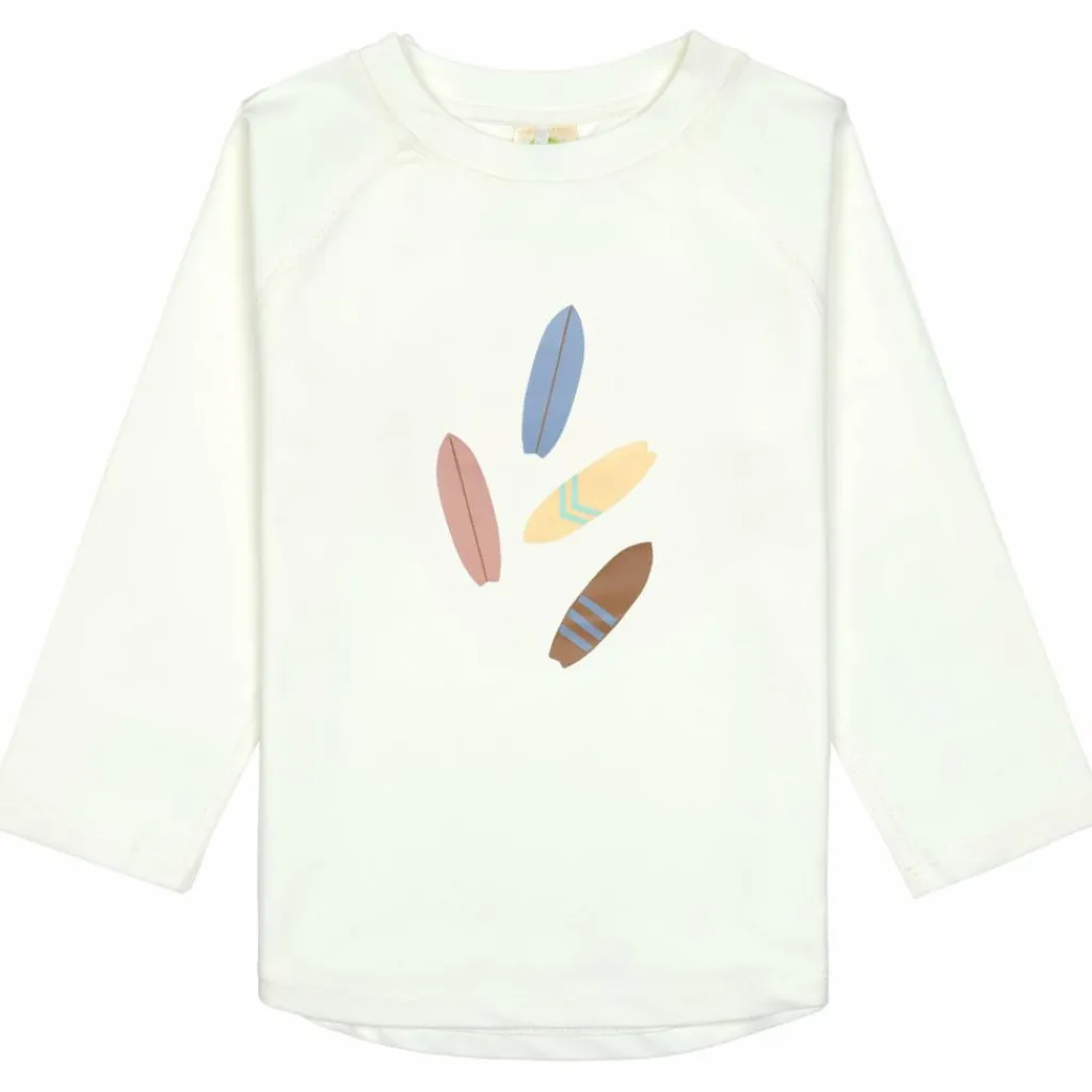 Clearance T-shirt anti-UV 4 Planches écru (07-12 mois) Vêtement Anti-Uv