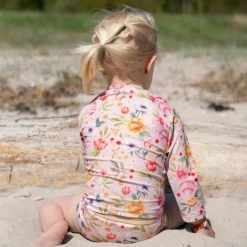 Filibabba T-shirt anti-UV manches longues Ocean Blossom (1-2 ans)