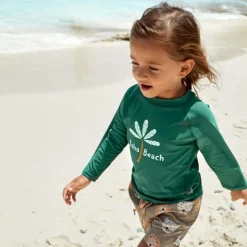 Online T-shirt anti-UV Palms green (19-24 mois) Vêtement Anti-Uv