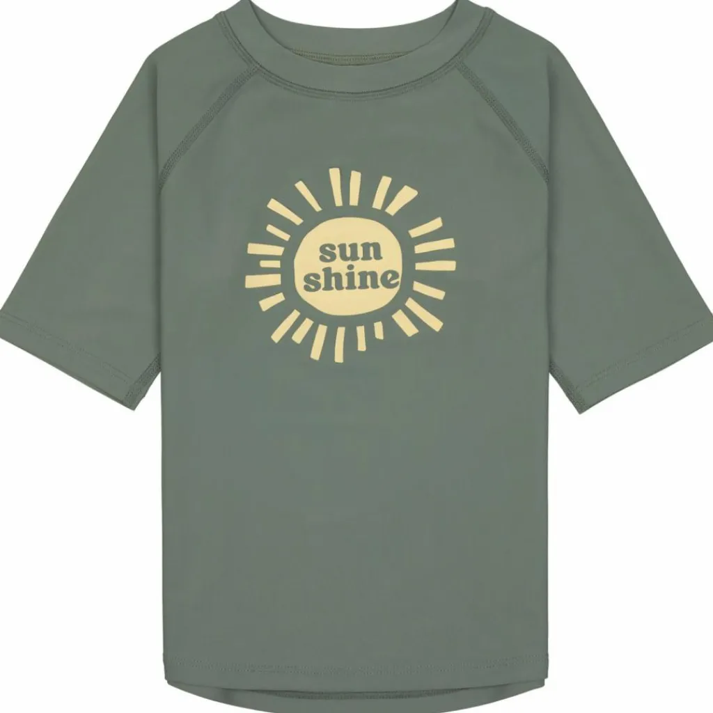 Lässig T-shirt anti-UV Sunshine olive foncé (19-24 mois)