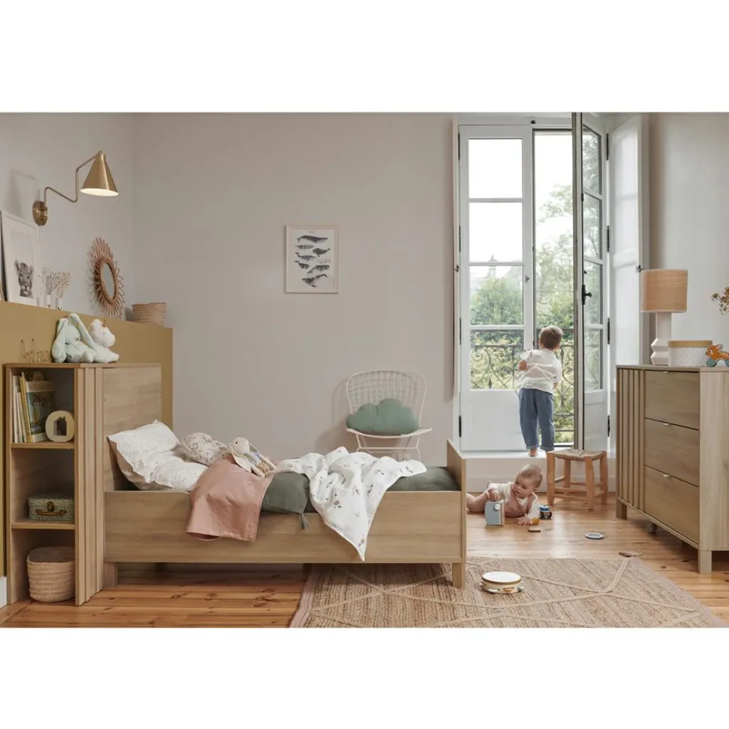 Sale Tête cosy pour lit 70x140 cm Calypso Lit À Barreaux