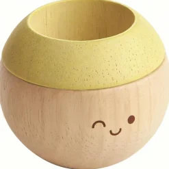 Têtes sensorielles en bois pastel Bouteille Sensorielle