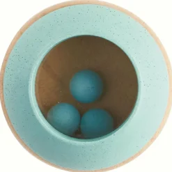 Têtes sensorielles en bois pastel Bouteille Sensorielle