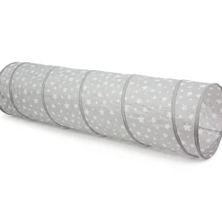 Kid's Concept Tunnel de jeu Star gris étoilé (180 cm)