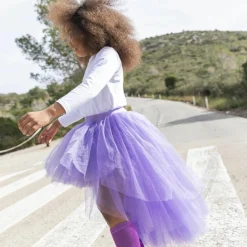 Best Tutu rock Violet (4-8 ans) Enfant Déguisement Enfant