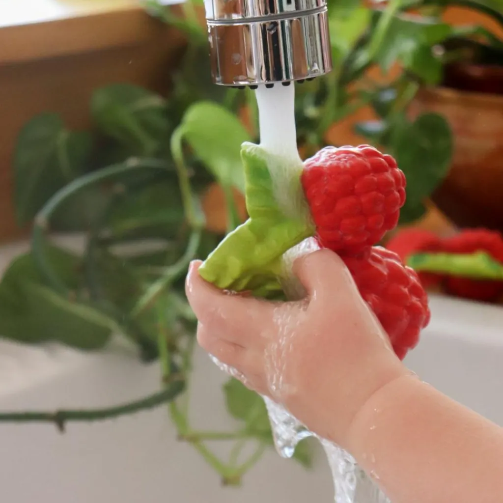 Clearance Valery la framboise en latex d'hévéa Jouet / Anneau De Dentition