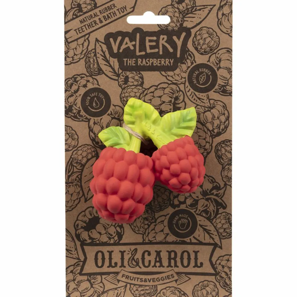 Clearance Valery la framboise en latex d'hévéa Jouet / Anneau De Dentition