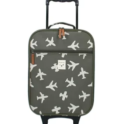 Hot Valise à roulettes enfant Avions kaki Enfant Valise Enfant