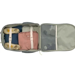 Enfant Lässig Valise à roulettes Happy Prints bleu nuit