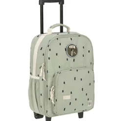 Sale Valise à roulettes Happy Prints olive clair Enfant Valise Enfant