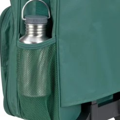 Clearance Valise à roulettes Little Gang Vert foncé Enfant Valise Enfant