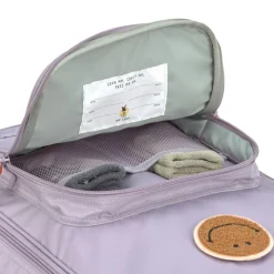 Best Valise à roulettes Little Gang Mauve Enfant Valise Enfant