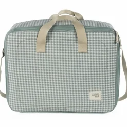 New Valise de maternité I love vichy vert Valise Et Sac Maternité