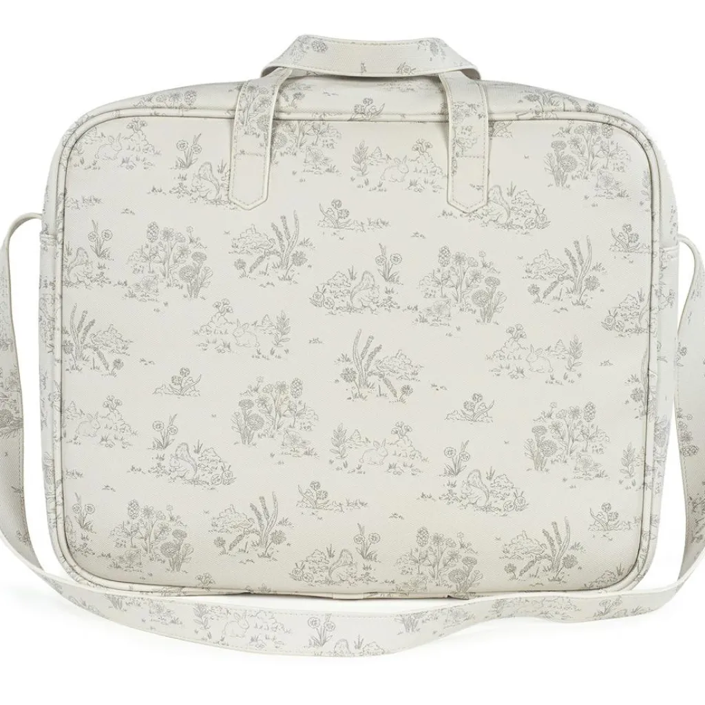 Pasito a pasito Valise de maternité Toile de Jouy Cream