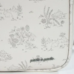 Pasito a pasito Valise de maternité Toile de Jouy Cream