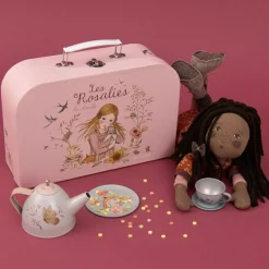 Outlet Valise dînette service à thé Les Rosalies Dînette Et Aliments Factices