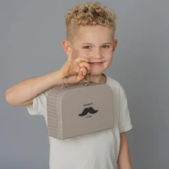 Jabadabado Valisette de barbier en bois