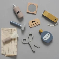 Jabadabado Valisette de barbier en bois