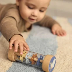 Filibabba Valisette de jeu Mes premiers jouets sensoriels en bois
