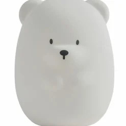 Nattou Veilleuse en silicone grand ours blanc (16 cm)