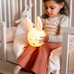 Trixie Veilleuse en silicone Mrs. Rabbit